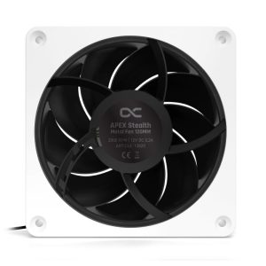 Alphacool Apex Stealth Metal fan 2000rpm white (120x120x25mm)