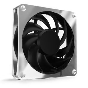 Alphacool Apex Stealth Metal Power fan 3000rpm chrome (120x120x25mm)