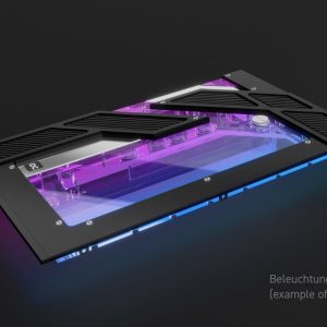 Alphacool Apex Distro Plate Y60 with D5 Apex pump