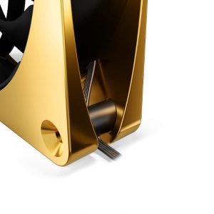 Alphacool Apex Stealth Metal fan 2000rpm gold (120x120x25mm)