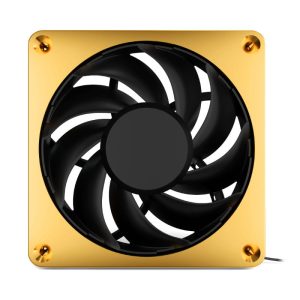 Alphacool Apex Stealth Metal Power fan 3000rpm gold (120x120x25mm)