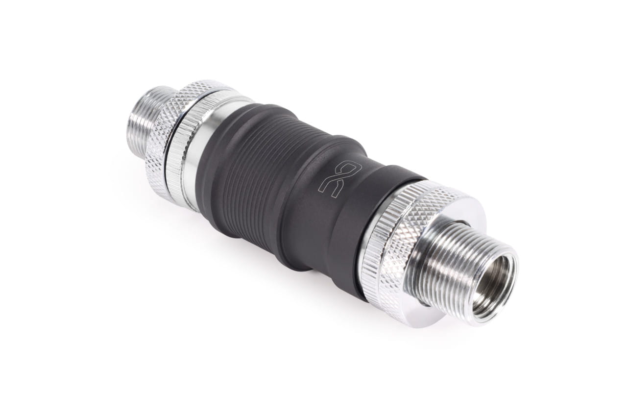 Alphacool ES quick release BLH1A PushIn Set IG-IG with bulkhead fitting