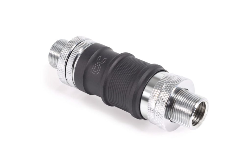 Alphacool ES quick release BLH1A PushIn Set IG-IG with bulkhead fitting