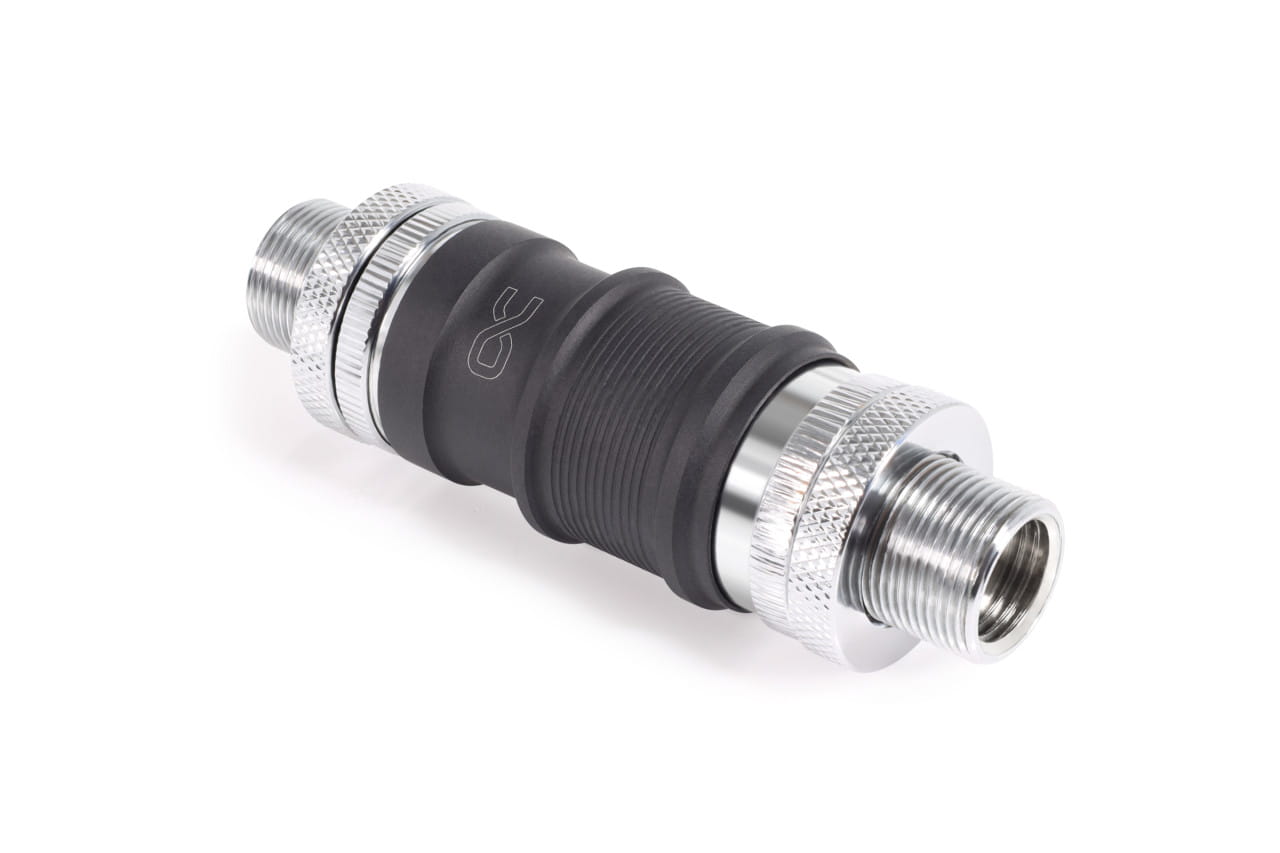 Alphacool ES quick release BLH1A PushIn Set IG-IG with bulkhead fitting