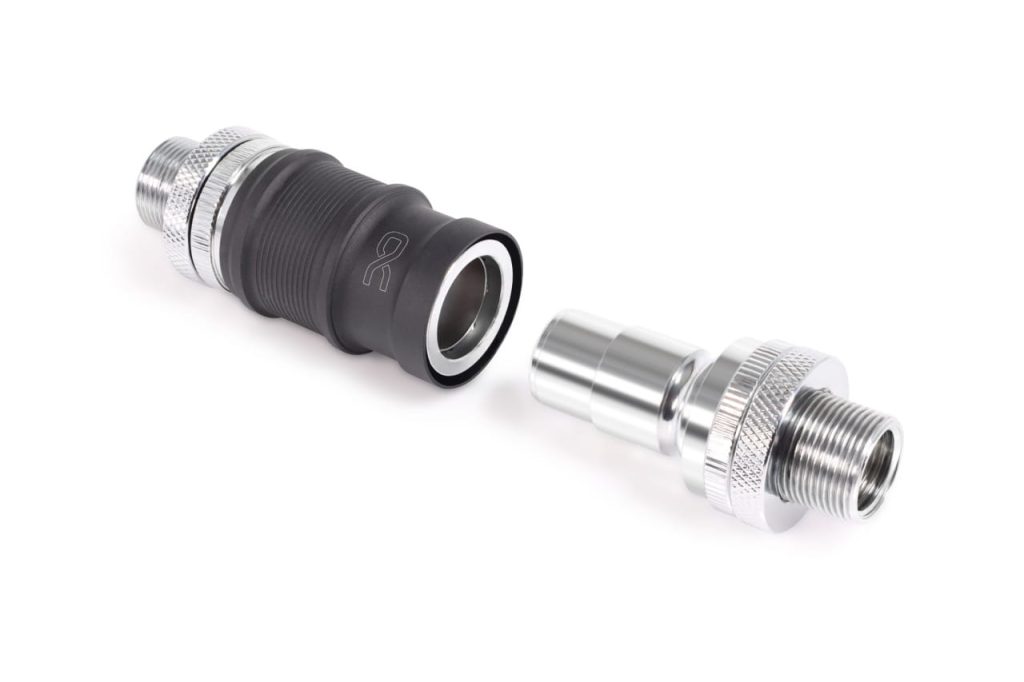Alphacool ES quick release BLH1A PushIn Set IG-IG with bulkhead fitting