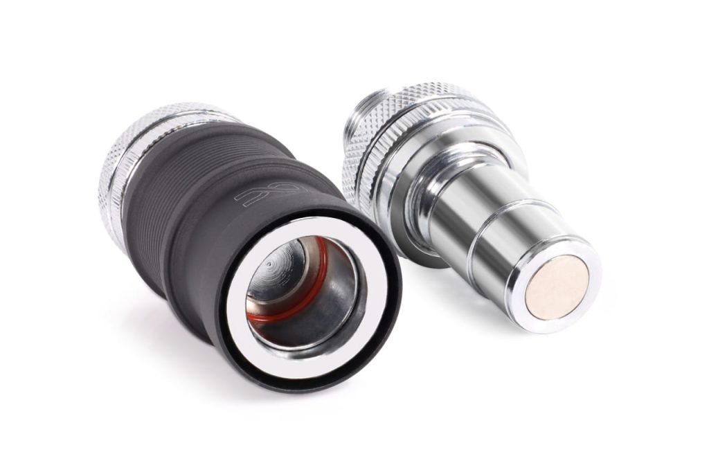 Alphacool ES quick release BLH1A PushIn Set IG-IG with bulkhead fitting