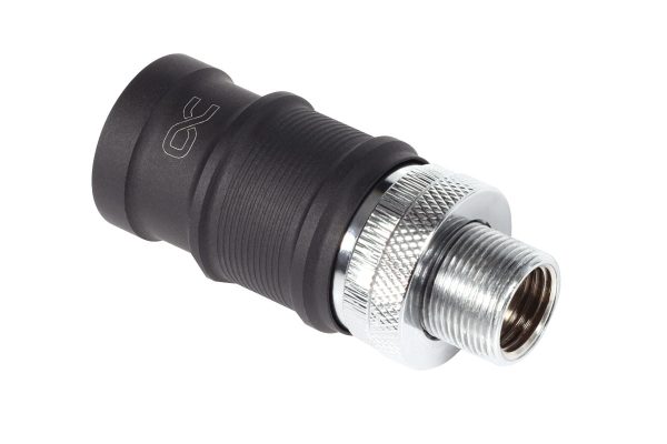 Alphacool ES quick release BLH1A PushIn Female IG with bulkhead fitting