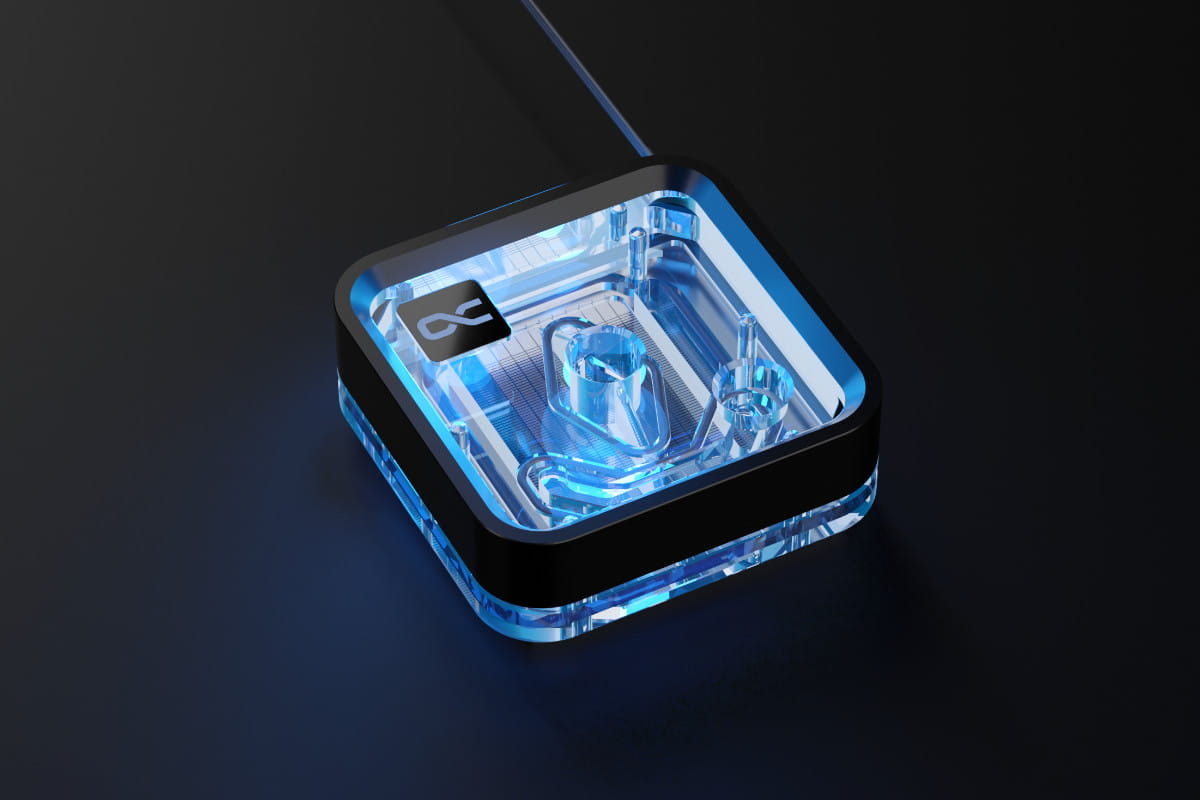 Alphacool Core 1 LT Aurora ARGB Acrylic CPU Waterblock INTEL / AMD