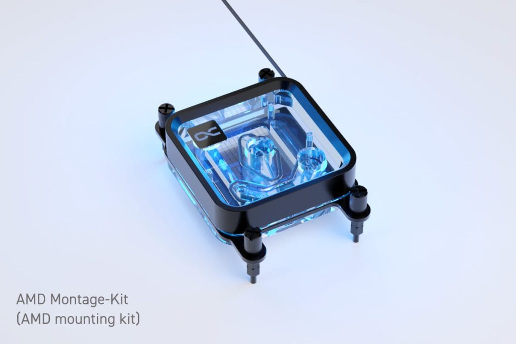 Alphacool Core 1 LT Aurora ARGB Acrylic CPU Waterblock INTEL / AMD