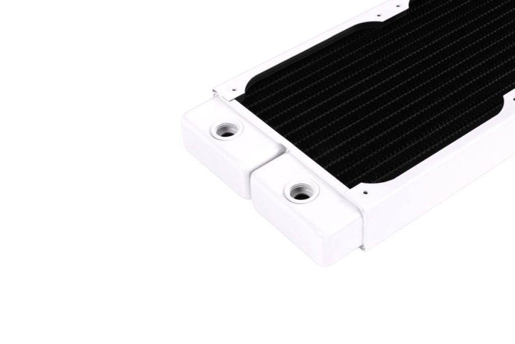 Alphacool HPE-30 Full Copper 360mm Radiator - White - B-Grade