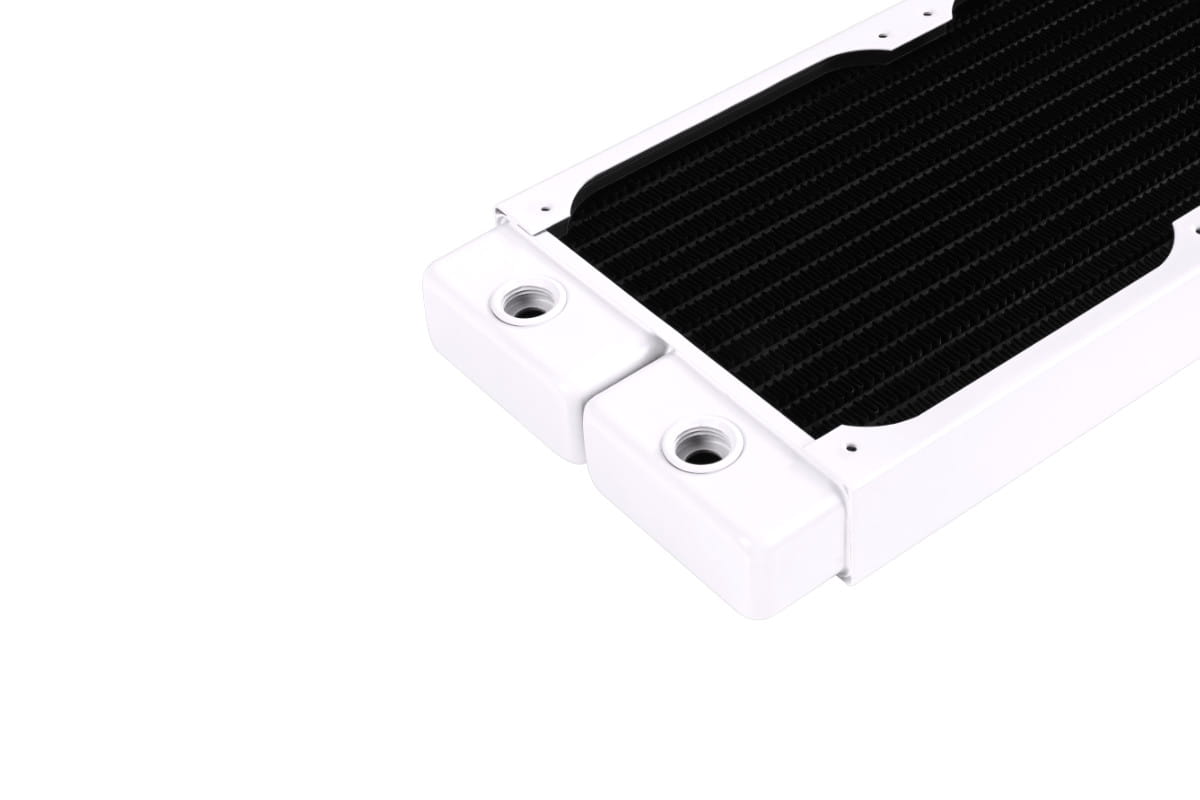 Alphacool HPE-30 Full Copper 360mm Radiator - White - B-Grade