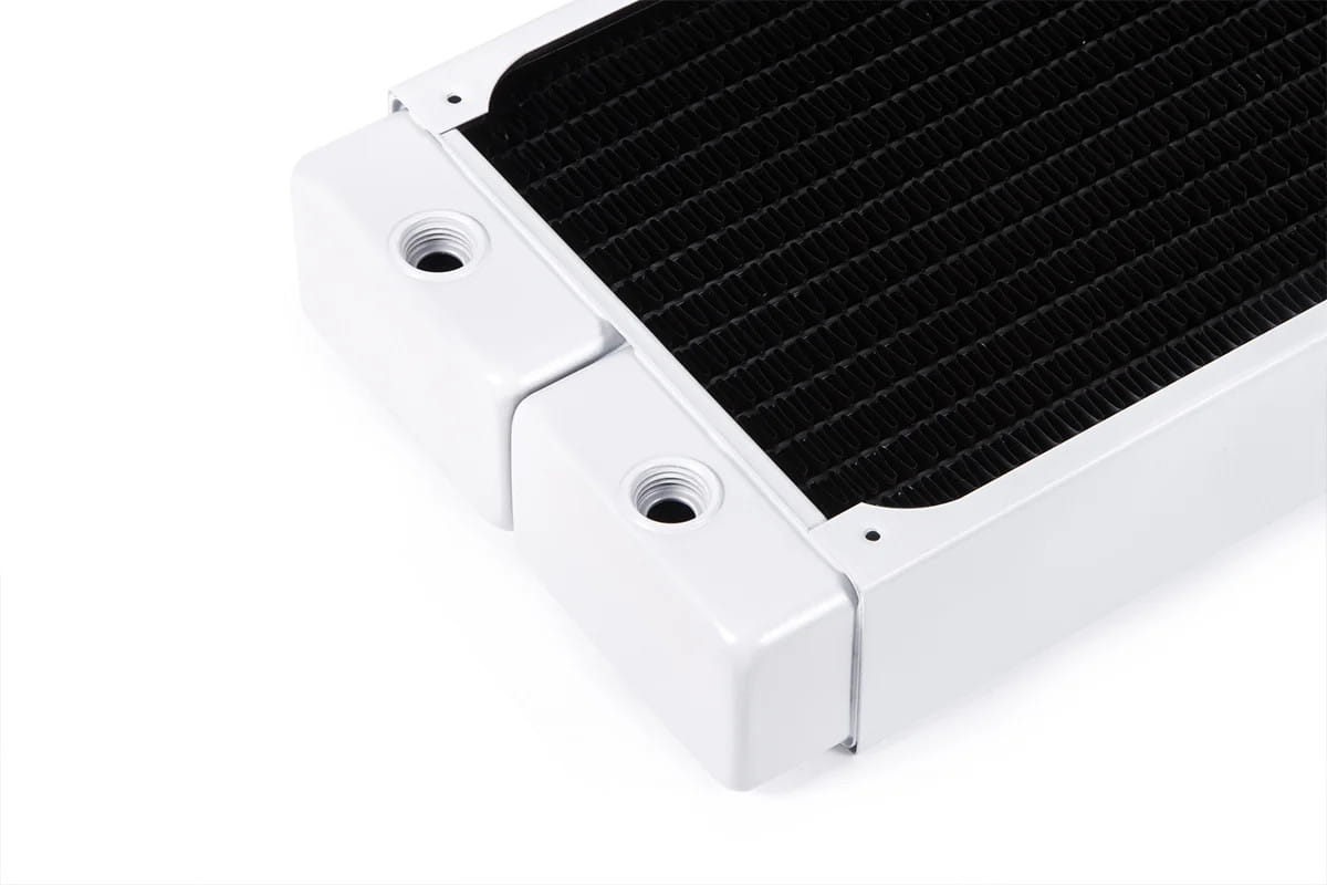 Alphacool HPE-45 Full Copper 280mm Radiator - White : image 3