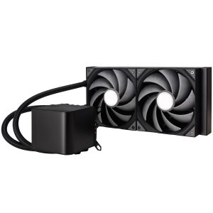 TRYX PANORAMA 280mm AIO Liquid Cooler, 3D-AMOLED Display - Black