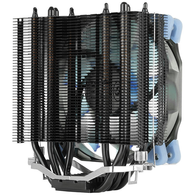 Aerocool Verkho 4 Dark CPU cooler - 120mm