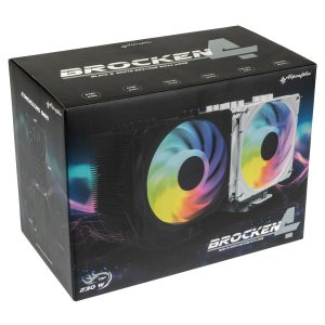 Alpenfohn Brocken 4 ARGB CPU cooler - 120mm, black