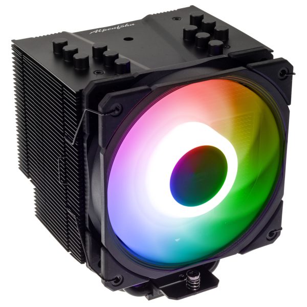 Alpenfohn Brocken 4 ARGB CPU cooler – 120mm, black
