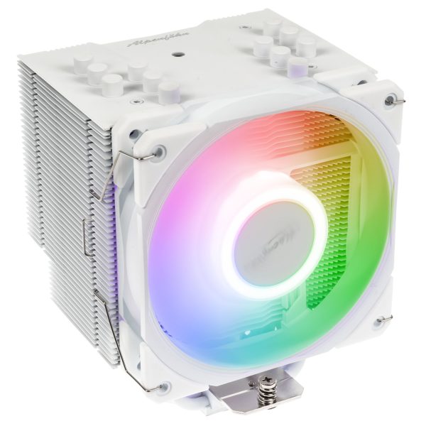 Alpenfohn Brocken 4 ARGB CPU cooler – 120mm, white