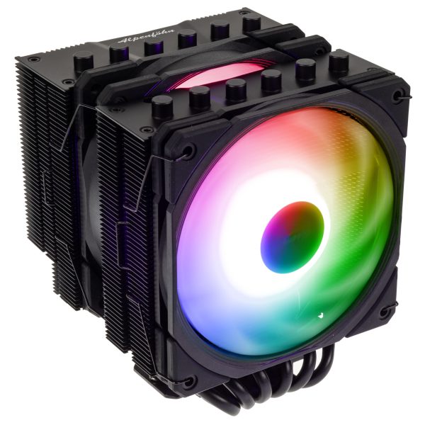 Alpenfohn Brocken 4 Max ARGB CPU cooler – 2x 120mm, black