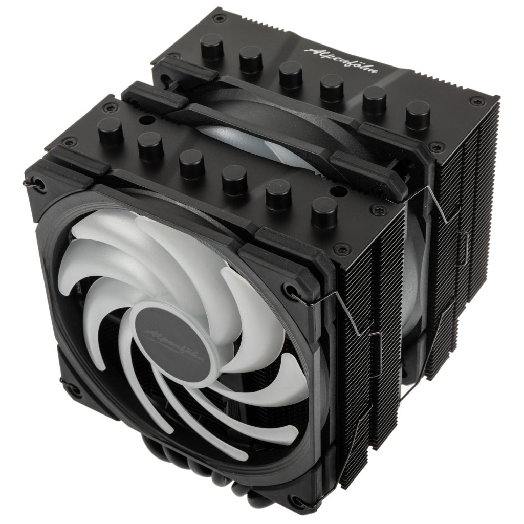 Alpenfohn Brocken 4 Max ARGB CPU cooler - 2x 120mm, black