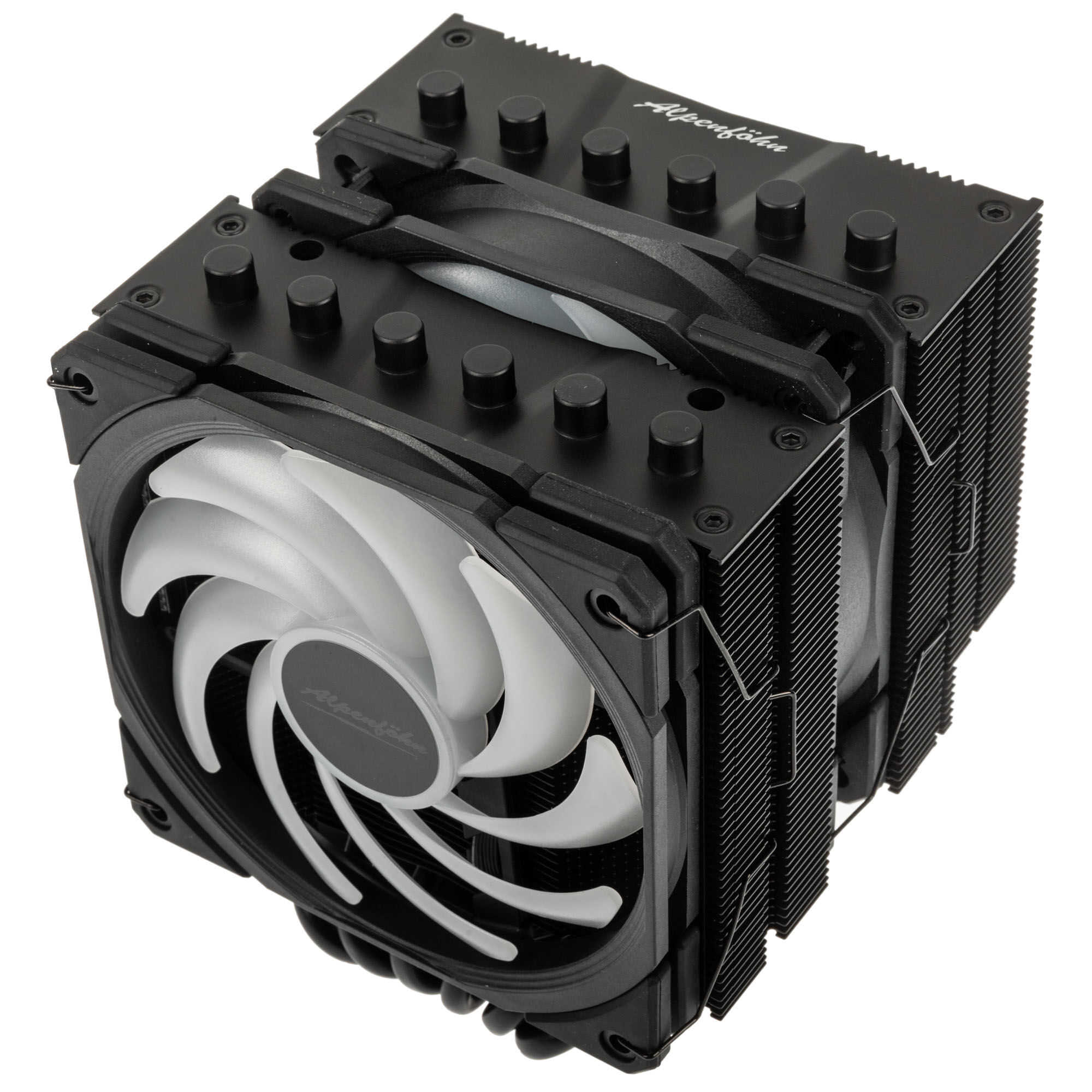 Alpenfohn Brocken 4 Max ARGB CPU cooler - 2x 120mm, black