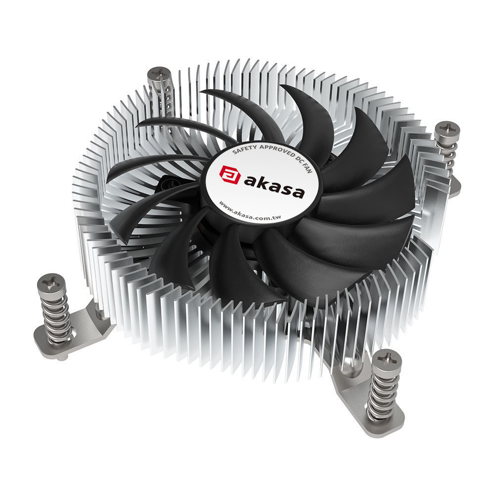 Akasa AK-CC6610EP01 Low Profile CPU Cooler - Socket LGA 1700