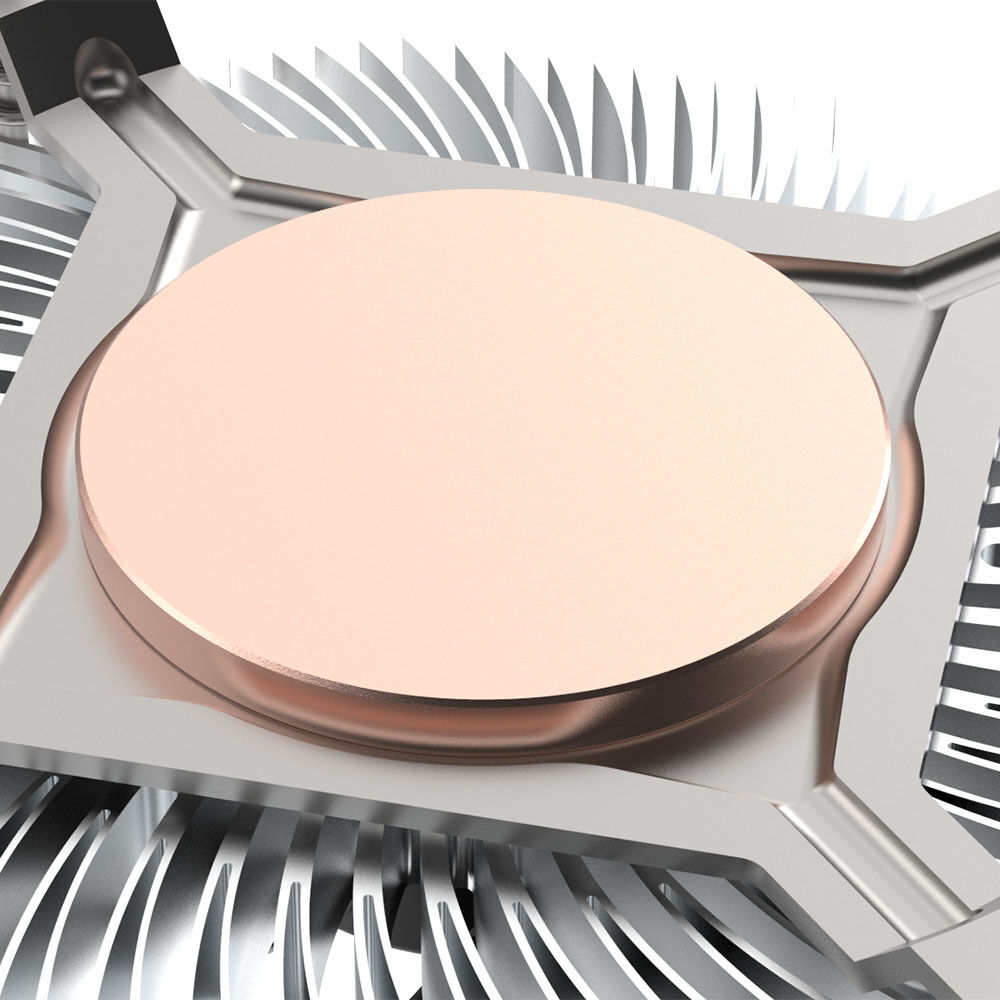 Akasa AK-CC6610EP01 Low Profile CPU Cooler - Socket LGA 1700