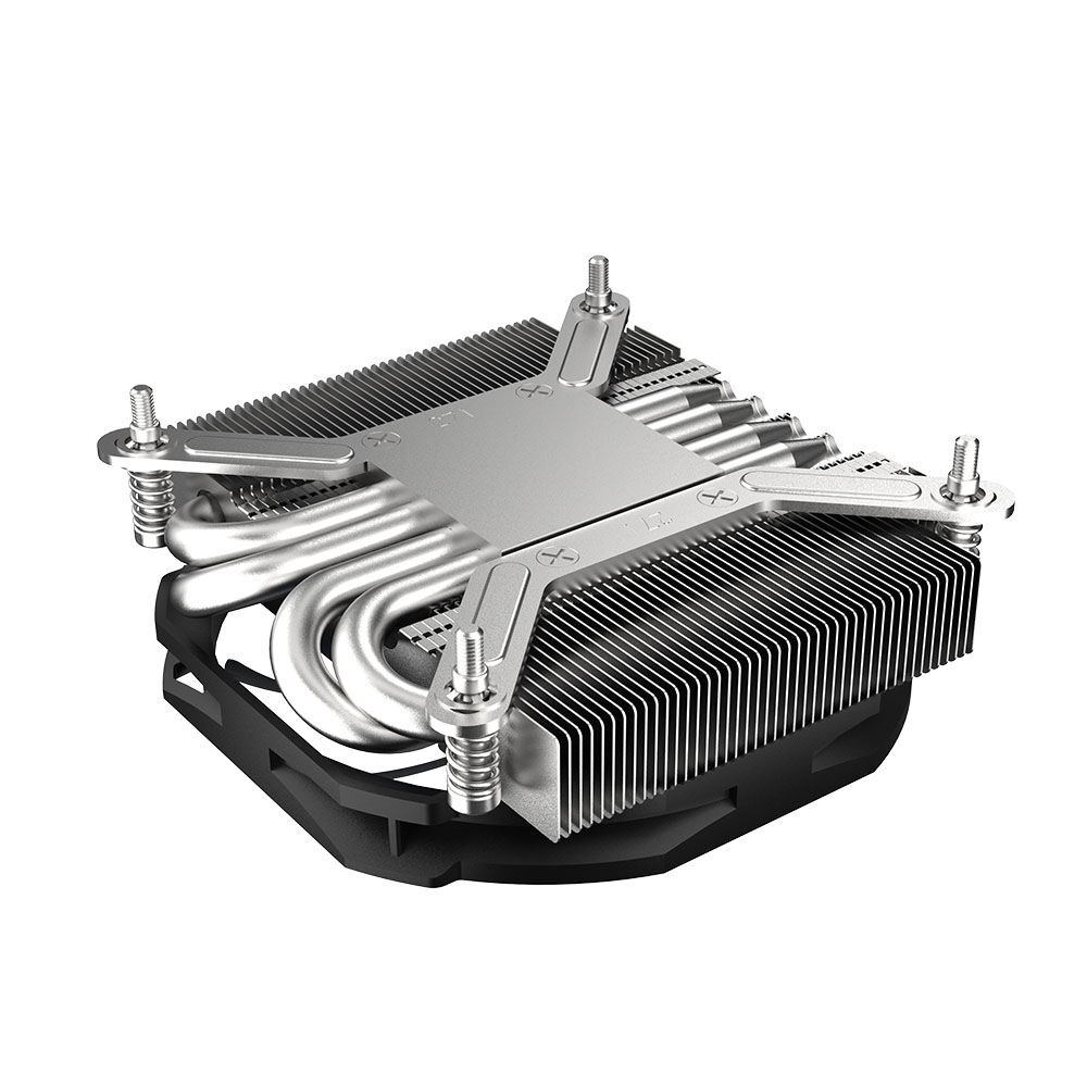 Akasa ALUCIA H4I, Low-Profile CPU Cooler, for Intel