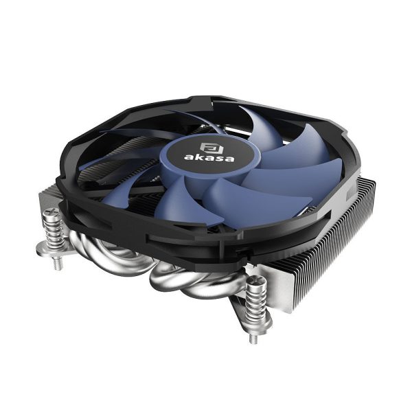 Akasa ALUCIA H4I, Low-Profile CPU Cooler, for Intel