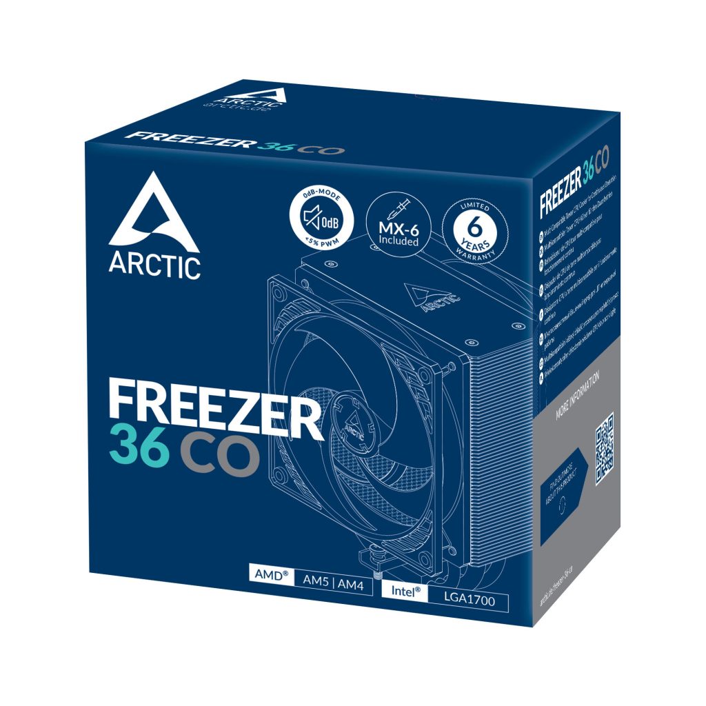 Arctic Freezer 36 CO CPU cooler, 120mm