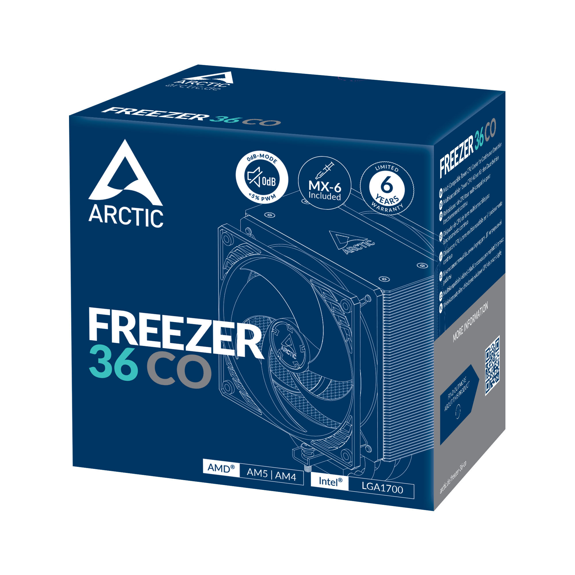 Arctic Freezer 36 CO CPU cooler, 120mm
