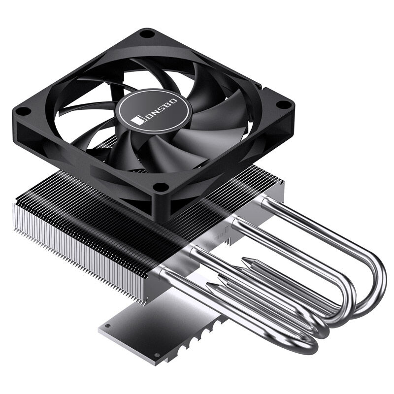 Jonsbo HP-400S CPU cooler - 90mm, black