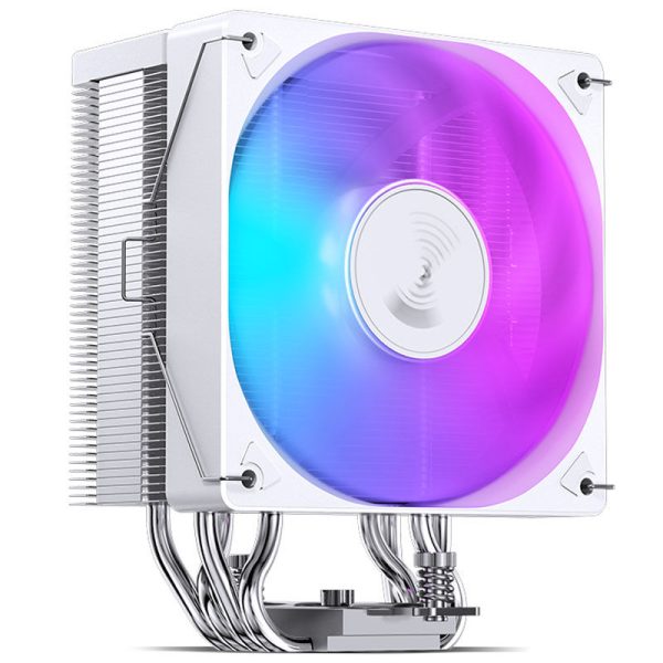 Jonsbo CR-1000 EVO CPU cooler, RGB – white