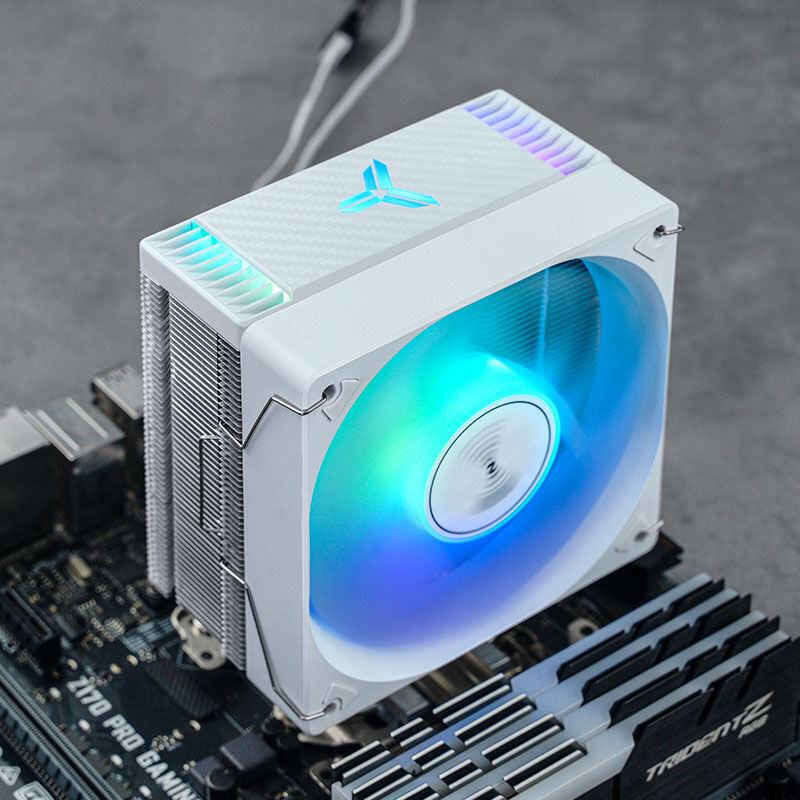 Jonsbo CR-1000 EVO CPU cooler, ARGB - white : image 8