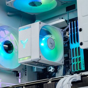 Jonsbo CR-1400 EVO ARGB CPU cooler - white : image 8