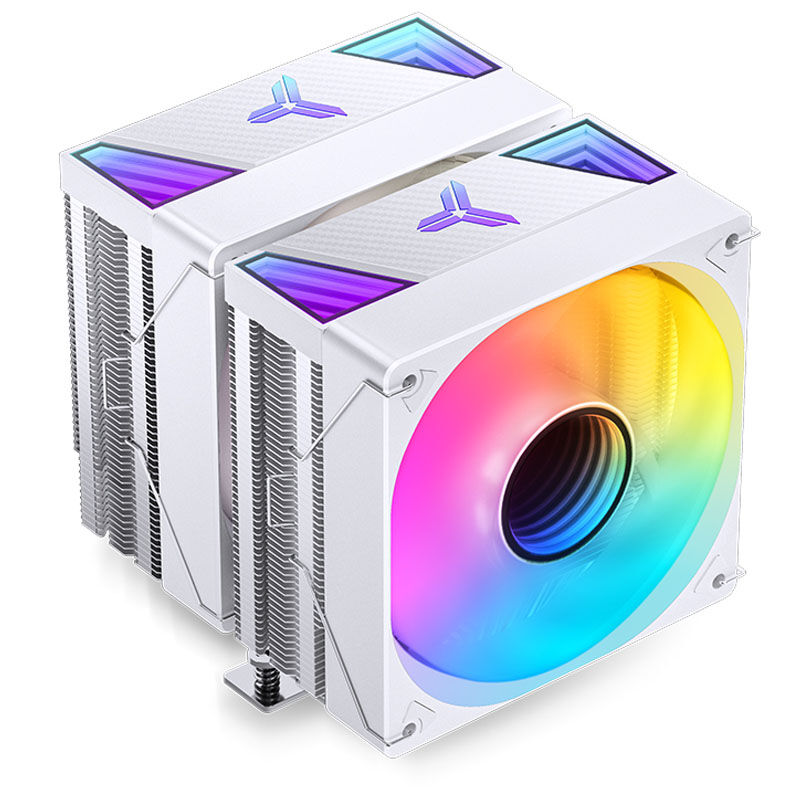 Jonsbo CR-3000 CPU cooler, ARGB - white