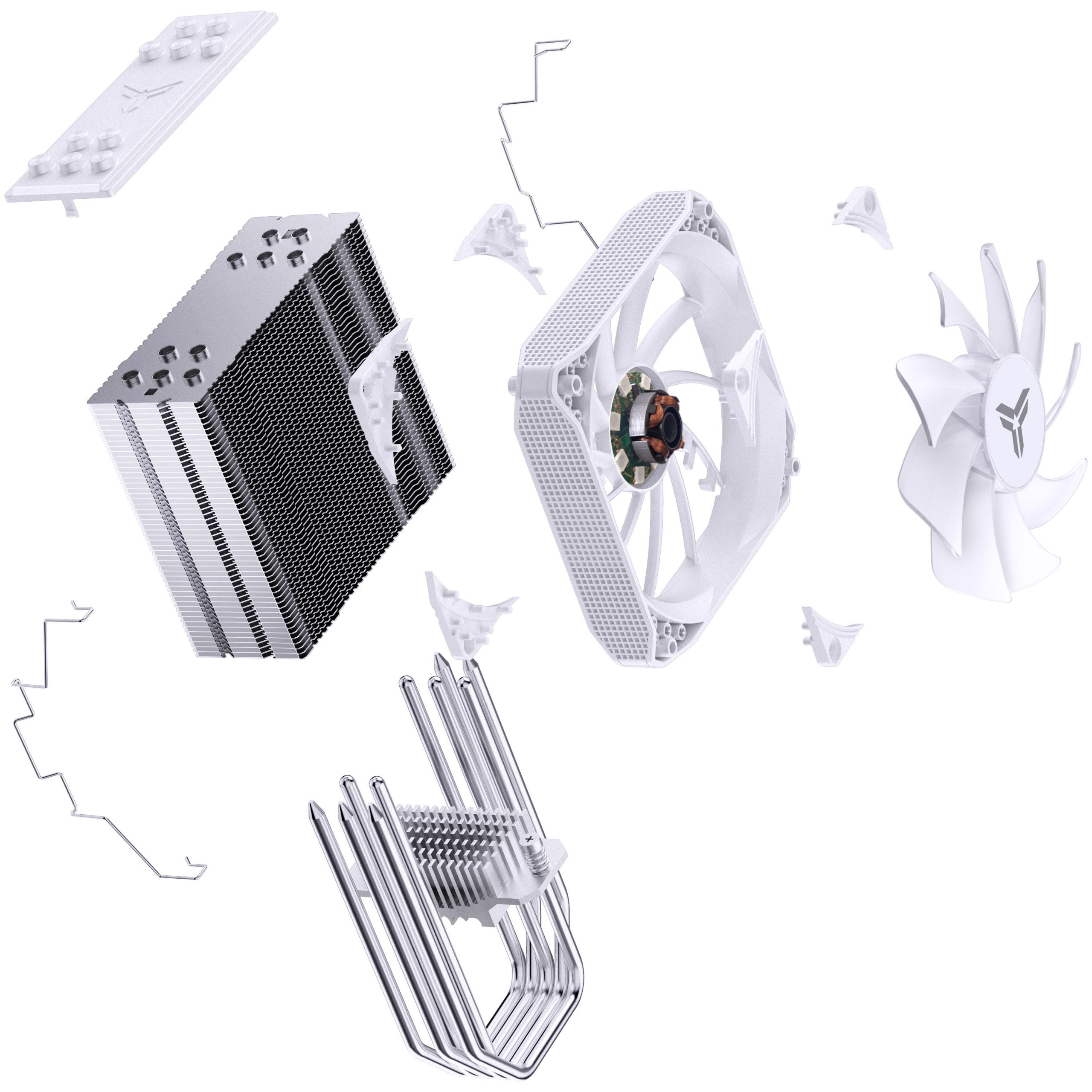 Jonsbo PISA A5 ARGB 5V(3Pin) + PWM - White