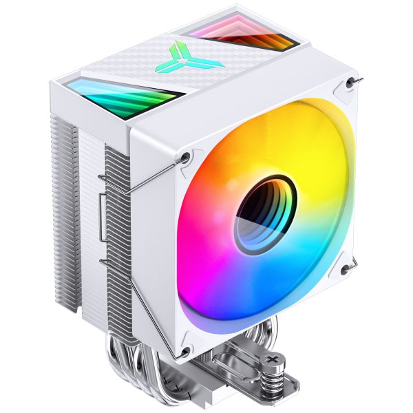 Jonsbo CR-1400 V2 CPU cooler, RGB – 92mm, white