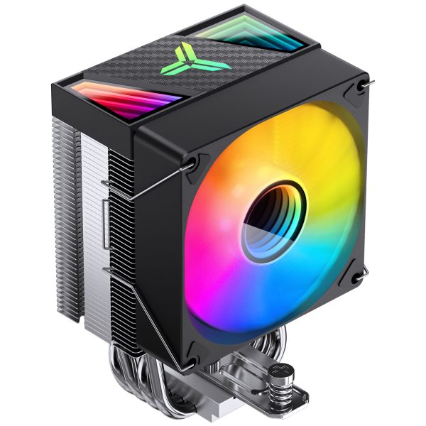 Jonsbo CR-1400 V2 CPU cooler, RGB – 92mm, black