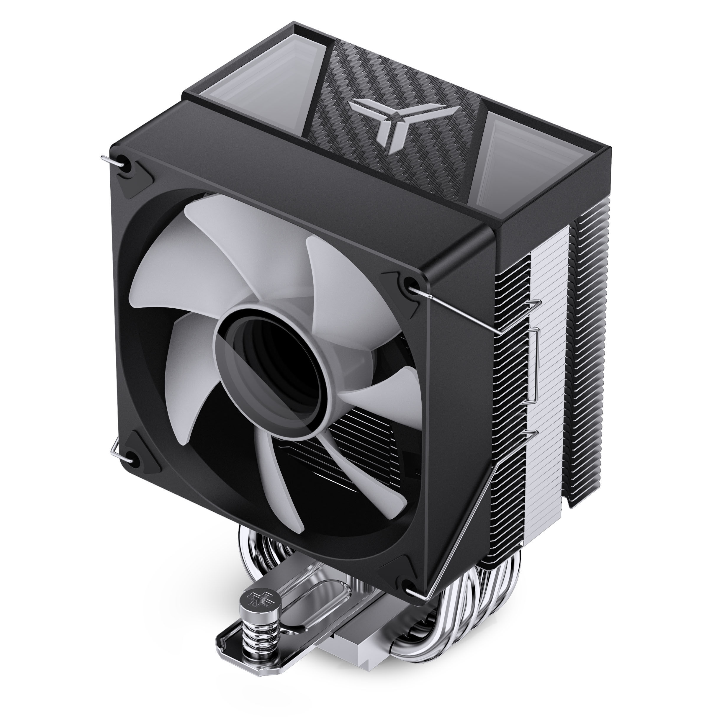 Jonsbo CR-1400 V2 CPU cooler, RGB - 92mm, black