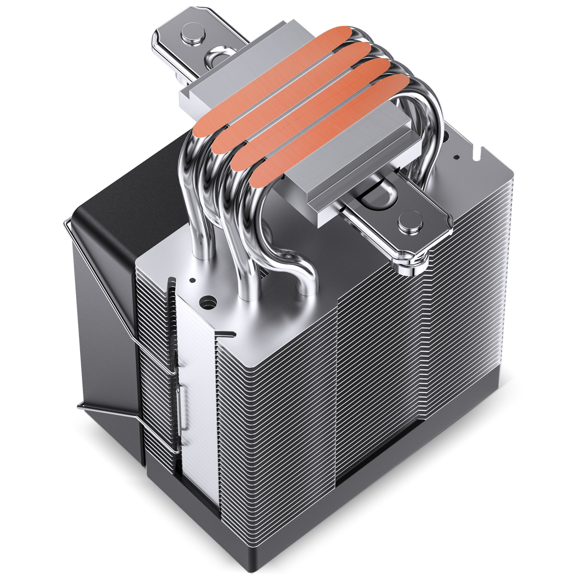 Jonsbo CR-1400 V2 CPU cooler, RGB - 92mm, black