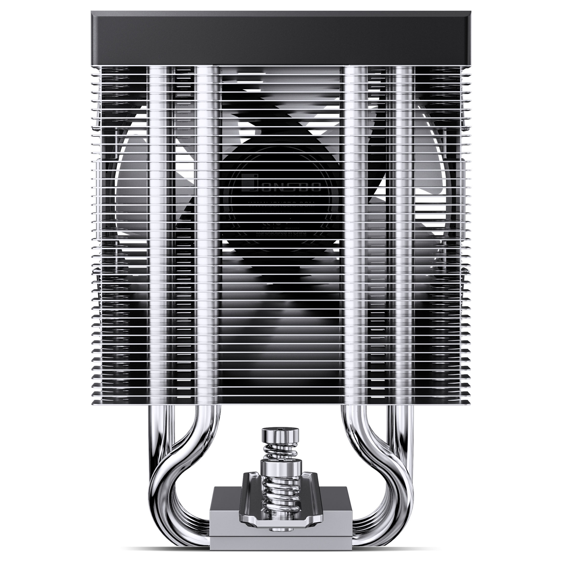 Jonsbo CR-1400 V2 CPU cooler, RGB - 92mm, black