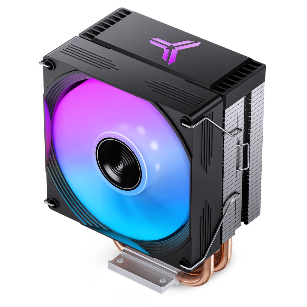 Jonsbo CR-1300 EVO CPU cooler, 90 mm - black, RGB