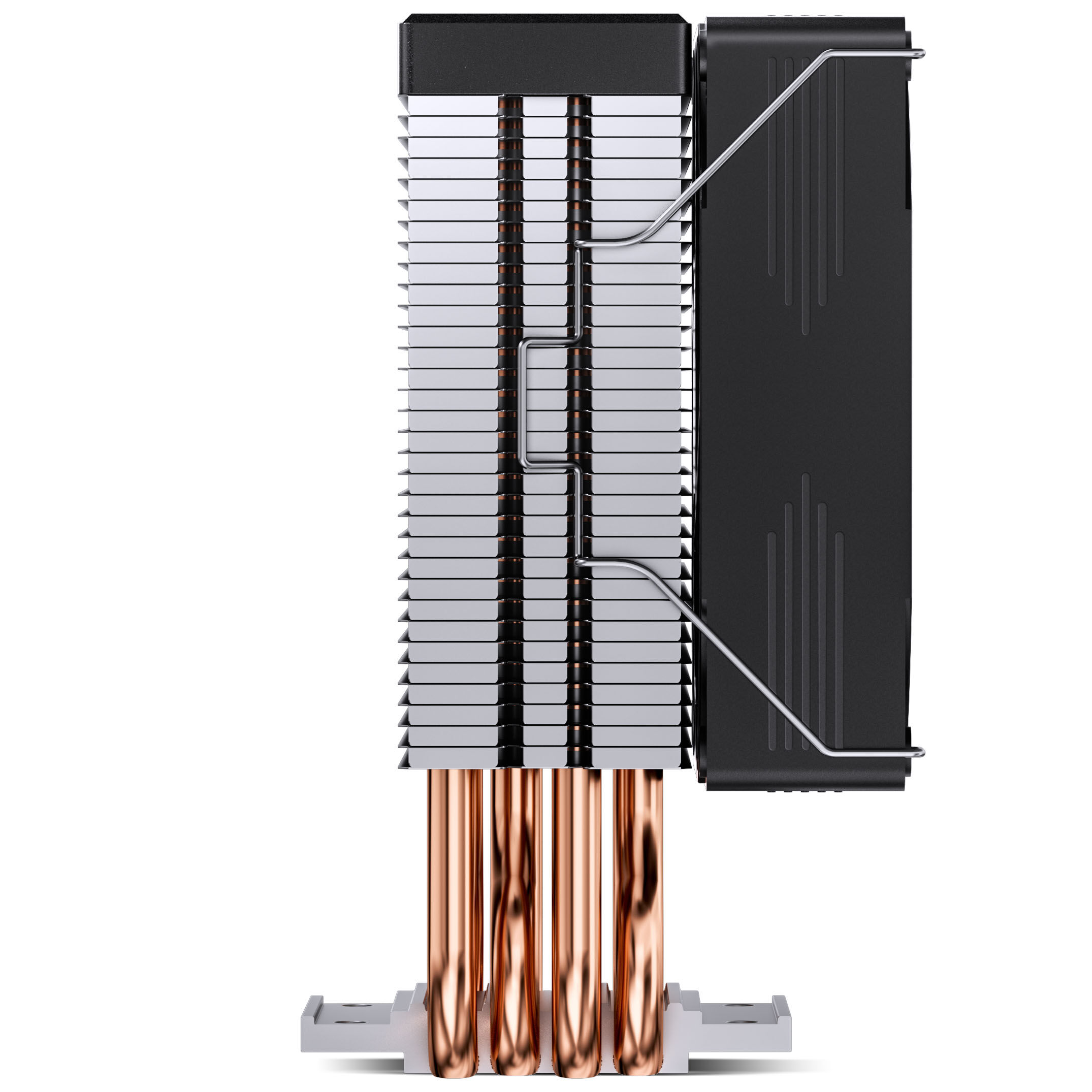 Jonsbo CR-1300 EVO CPU cooler, 90 mm - black, RGB