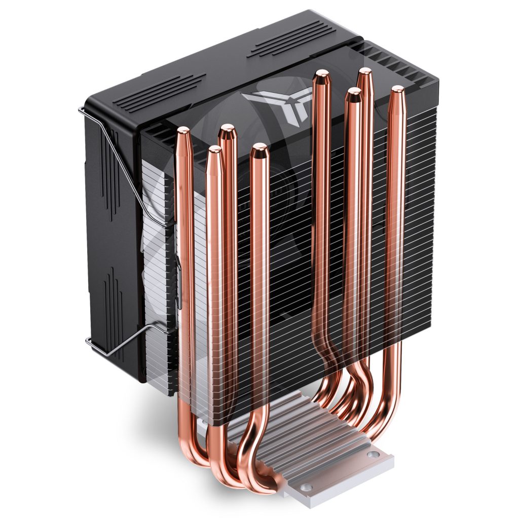 Jonsbo CR-1300 EVO CPU cooler, 90 mm - black, RGB