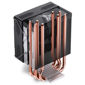 Jonsbo CR-1300 EVO CPU cooler, 90 mm - black, RGB