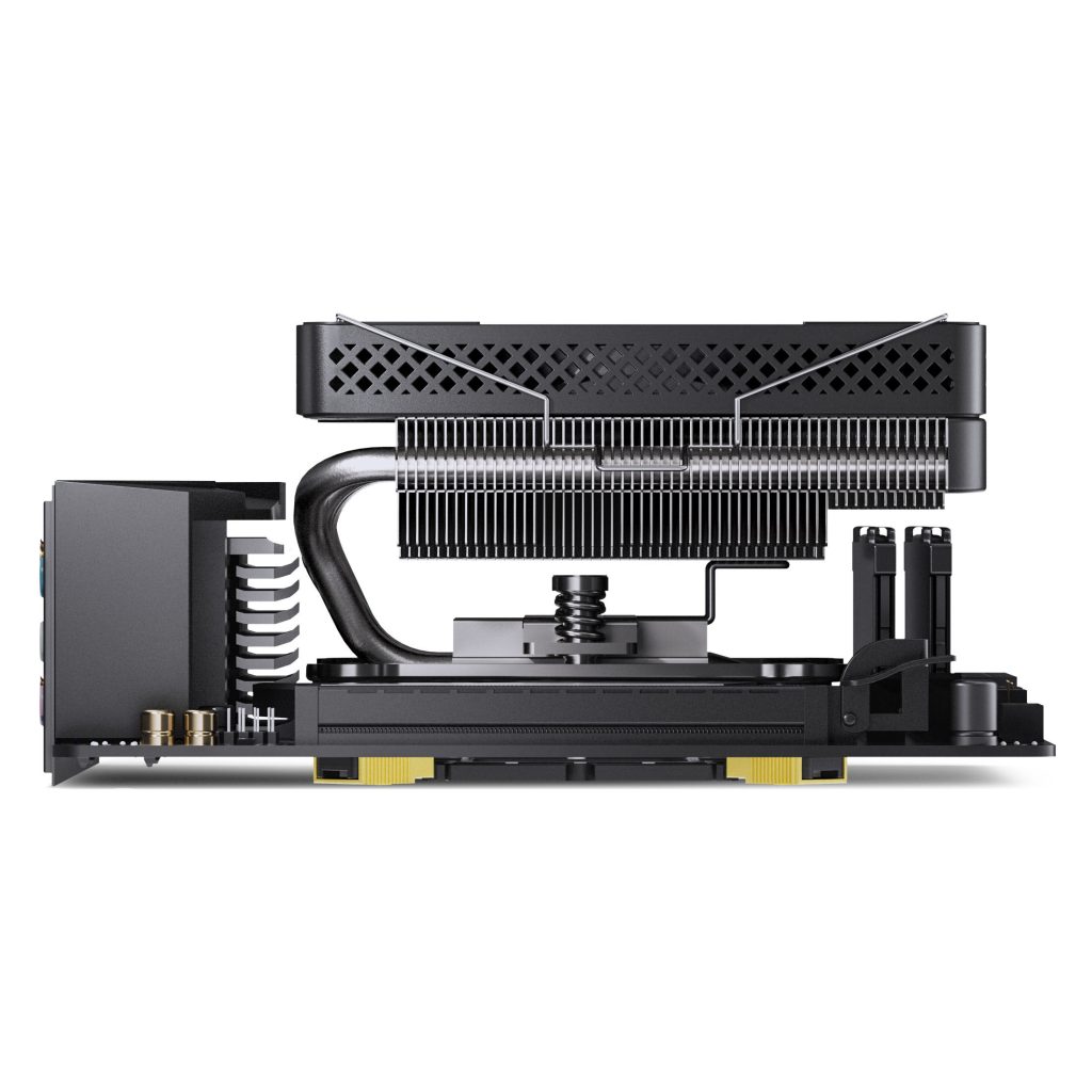 Jonsbo HP600 Low-Profile CPU Cooler - 120mm, black