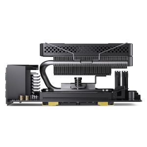 Jonsbo HP600 Low-Profile CPU Cooler - 120mm, black