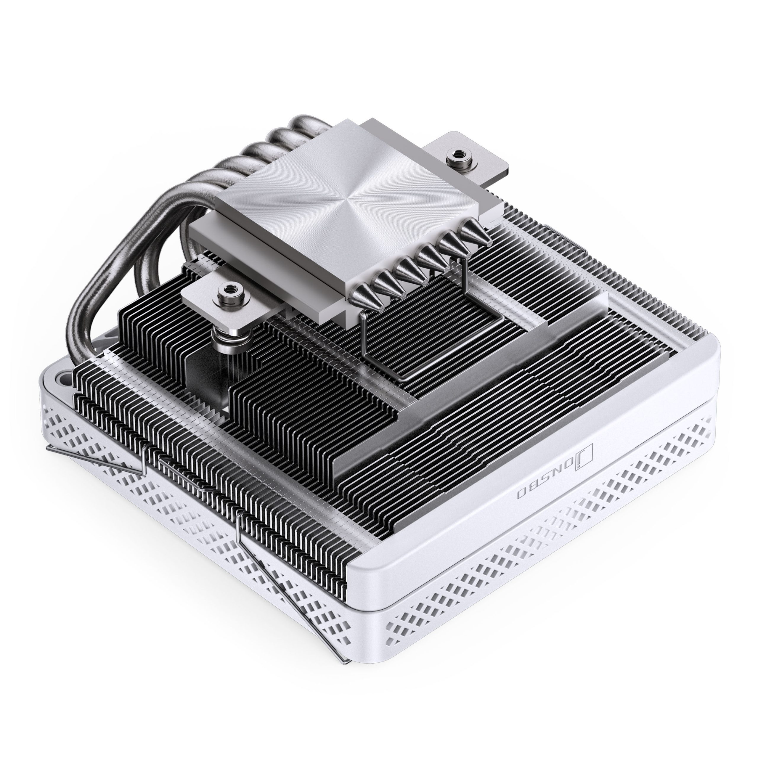 Jonsbo HP600 CPU cooler, RGB - 120mm, white