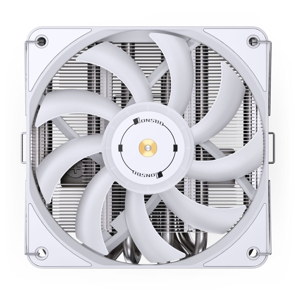 Jonsbo HP600 CPU cooler, RGB - 120mm, white