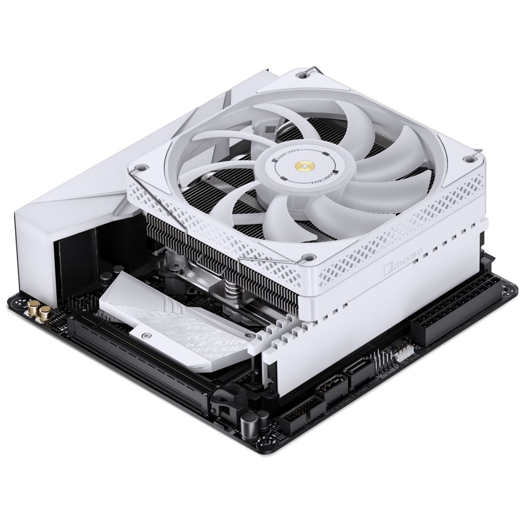 Jonsbo HP600 CPU cooler, RGB - 120mm, white